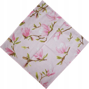 Serwetka Serweta Bawełniana Magnolia Kwiaty 50x50