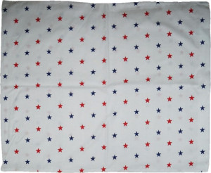 Bawełniana Poszewka 50x60 Gwiazdki Gwiazdy Stars