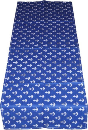 Bieżnik Obrus 40x200 Bawełniany Kotwice Marynarski