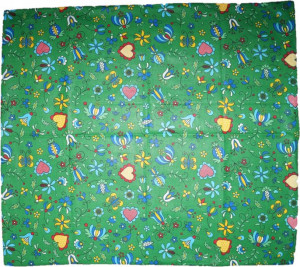 Bawełniana Poszewka 70x80 Folk Łowicz Kaszubska