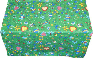 Obrus Bawełniany Folk Kaszuby 140x140 Bawełna