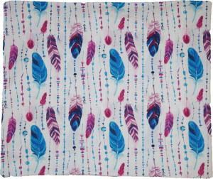 Bawełniana Poszewka 50x60 Piórka Pióra Feathers