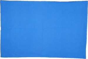 Bawełniana Poszewka 40x60 Jednobarwna Niebieska