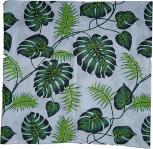 Bawełniana Poszewka 40x40 Monstera Liście Palmy