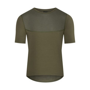 T-shirt męski z krótkim rękawem i wstawką