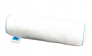 Lateksowa Poduszka 48x15 Wałek Aero Bawełniany