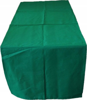 Bieżnik Obrus Zielony Zieleń 40x140 Bawełniany
