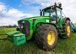 Koc 100x140 Polarowy Kocyk Traktor Farma Ciągnik