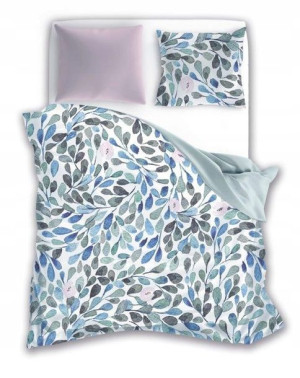 Pościel 160x200 Bawełniana Liście Natura Listki