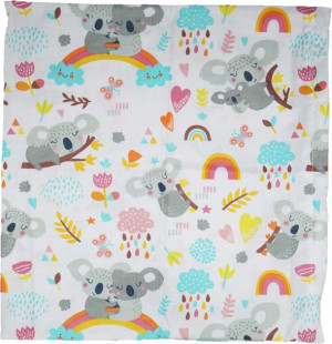 Poszewka na Poduszkę 40x40 Koala Misie Tęcza Miś