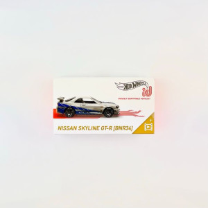 Nissan Skyline GT-R (BNR34) - Hot Wheels ID Hot Wheels 1:64