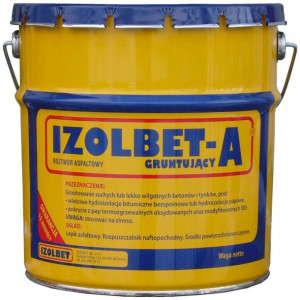 Izolbet A Roztwór gruntujący do tynku i betonu 5KG