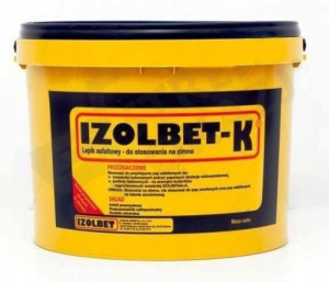 Izolbet K Lepik na zimno do pap asfaltowych 18KG