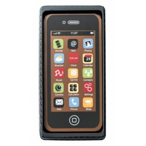 Czekoladowy Smartfon Iphone Czarny 40g