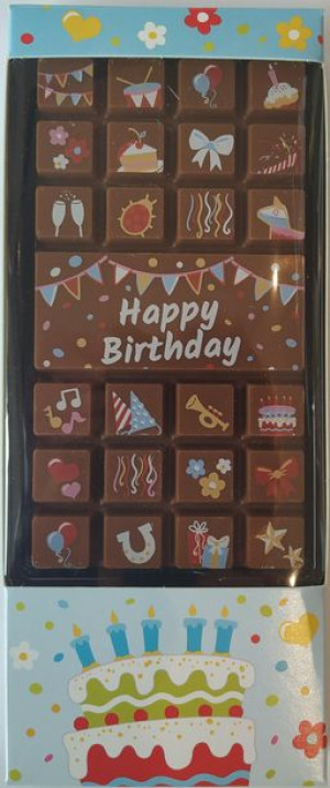 Czekoladowy Prezent Happy Birthday Gift