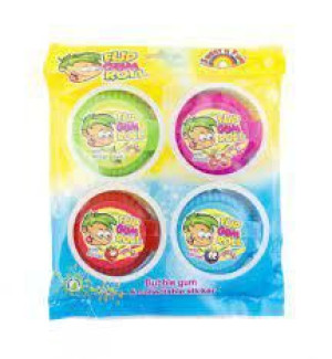 Flip Gum Roll 4 Pack 4 X 16g