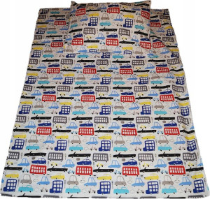 Pościel 100x160 Dziecięca Autka Auta Samochody Car