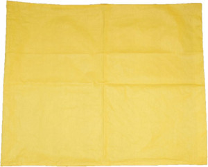 Bawełniana Poszewka 50x60 Jednobarwna Żółta Żółty