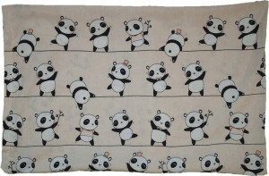Poszewka na Poduszkę 40x60 Panda Pandy Miś Misio