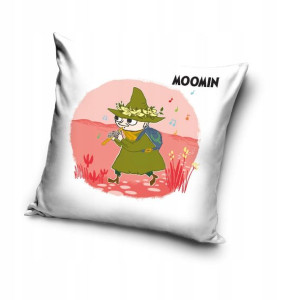 Muminki Moomin Muminek Poszewka na Poduszkę 40x40