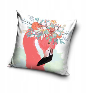 Poszewka 40x40 Flamingi Z Flamingami Flamingo 40