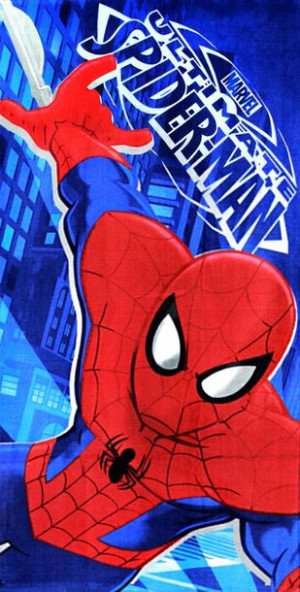 Ręcznik 70x140 Spiderman Spider Haft Imie z Haftem