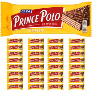 Prince Polo Classic wafelek z czekoladą 35 g x 32 sztuki