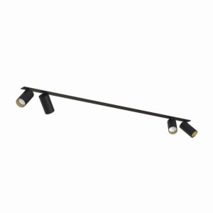 Lampa Ścienna Sufitowa Listwa Led Nowodvorski Mono Surface 7692 Stal Czarny