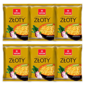 Vifon Zupa błyskawiczna kurczak złoty 70 g x 6 sztuk