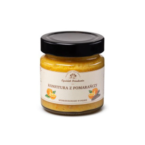 Naturalna Konfitura z Pomarańczy z Cynamonem 210g Ogródek Dziadunia