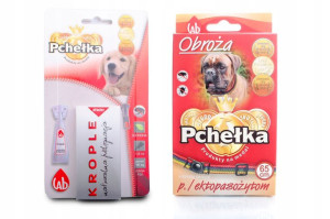 Zestaw Na Pchły Kleszcze Obroża I Krople Pies 25kg