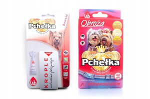 Zestaw Na Pchły Kleszcze Obroża I Krople Pies 5kg
