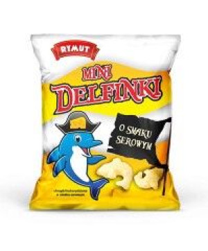 Rymut Chrupki Delfinki o smaku serowym 12g