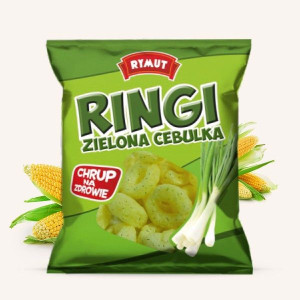Rymut Chrupki ringi zielona cebula 20g