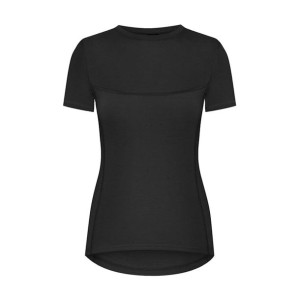 T-shirt damski z krótkim rękawem i wstawką