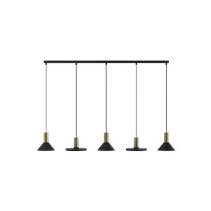 Lampa Wisząca Żyrandol Led Nowodvorski Hermanos 8032 Stal, Czarny