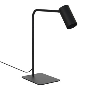 Lampka Stołowa Nocna Led Nowodvorski Mono 7706 Stal, Czarny