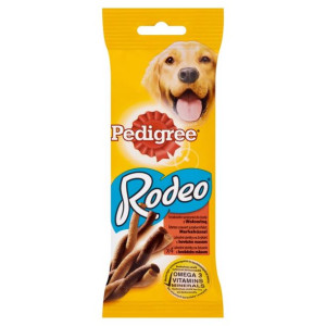 Pedigree Rodeo Smakowite sprężynki do żucia z wołowiną Karma  70 g