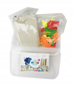 CABO TOYS Piasek kinetyczny 1kg + zestaw foremek