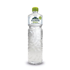 Woda źródlana alkaliczna 9,4 pH 1 l, Aquavia