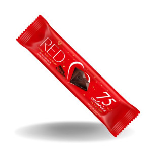 Czekoladka ciemna 40% kalorii mniej, bez cukru 26 g Red