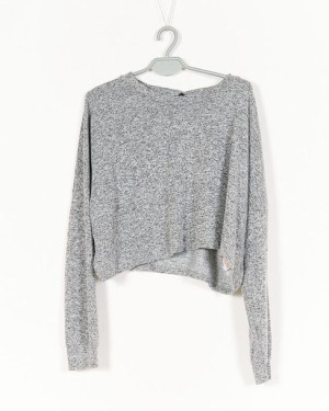 Sweter Damski Szary Basic Nastygalr. 42