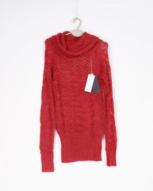 Sweter Damski Z Golfem Renais Rozmiar S