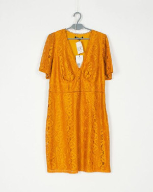 Sukienka Prosta Koronkowa Fashion Union R. 44