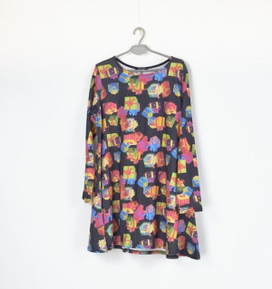 Sukienka Czarna W Prezenty Misslook Rozmiar L/xl
