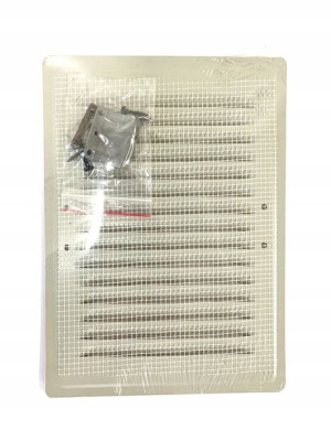 Kratka Wentylacyjana Kominowa Metalowa+łapki 14x21