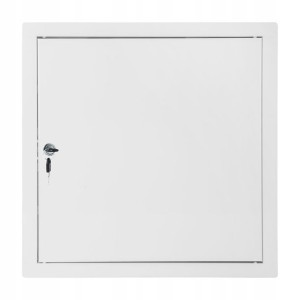 Drzwiczki Rewizyjne Metalowe Rewizja Klucz 30x30