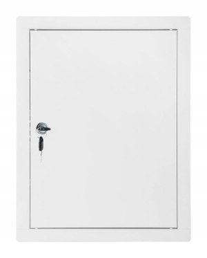 Drzwiczki Metalowe Rewizyjne Rewizja Klucz 25x30