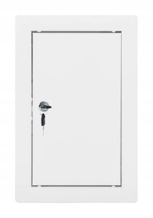 Drzwiczki Rewizyjne Metalowe Rewizja Klucz 15x25