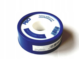 Taśma Uszczelniająca Teflon 19 Mm. X 10m Teflonowa